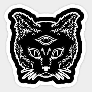 Occult Cat Sticker